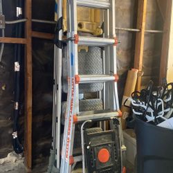 Little Giant Ladder System With Air Deck