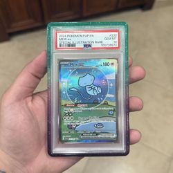Pokemon Mew EX Bubble Mew PSA 10 Gem Mint 232/091 Sir SV Paldean Fates