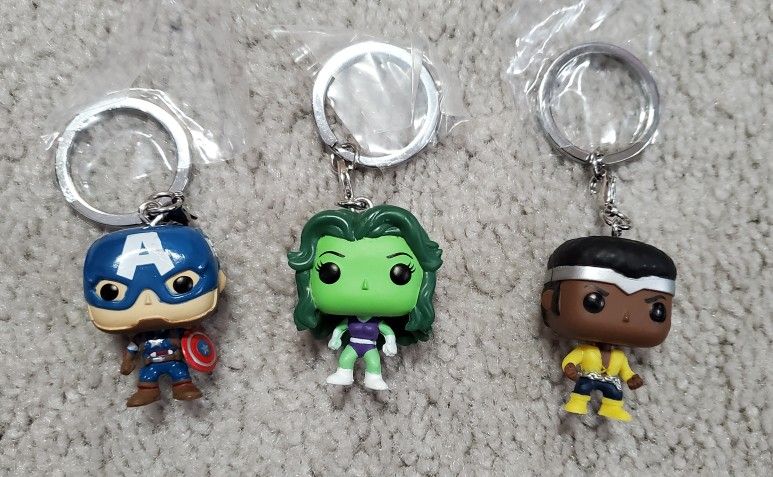 Funko Pop Marvel Keychains