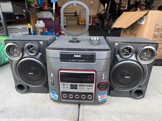 RCA 5-Disc Changer Stereo System with Speakers