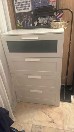 White IKEA Dresser