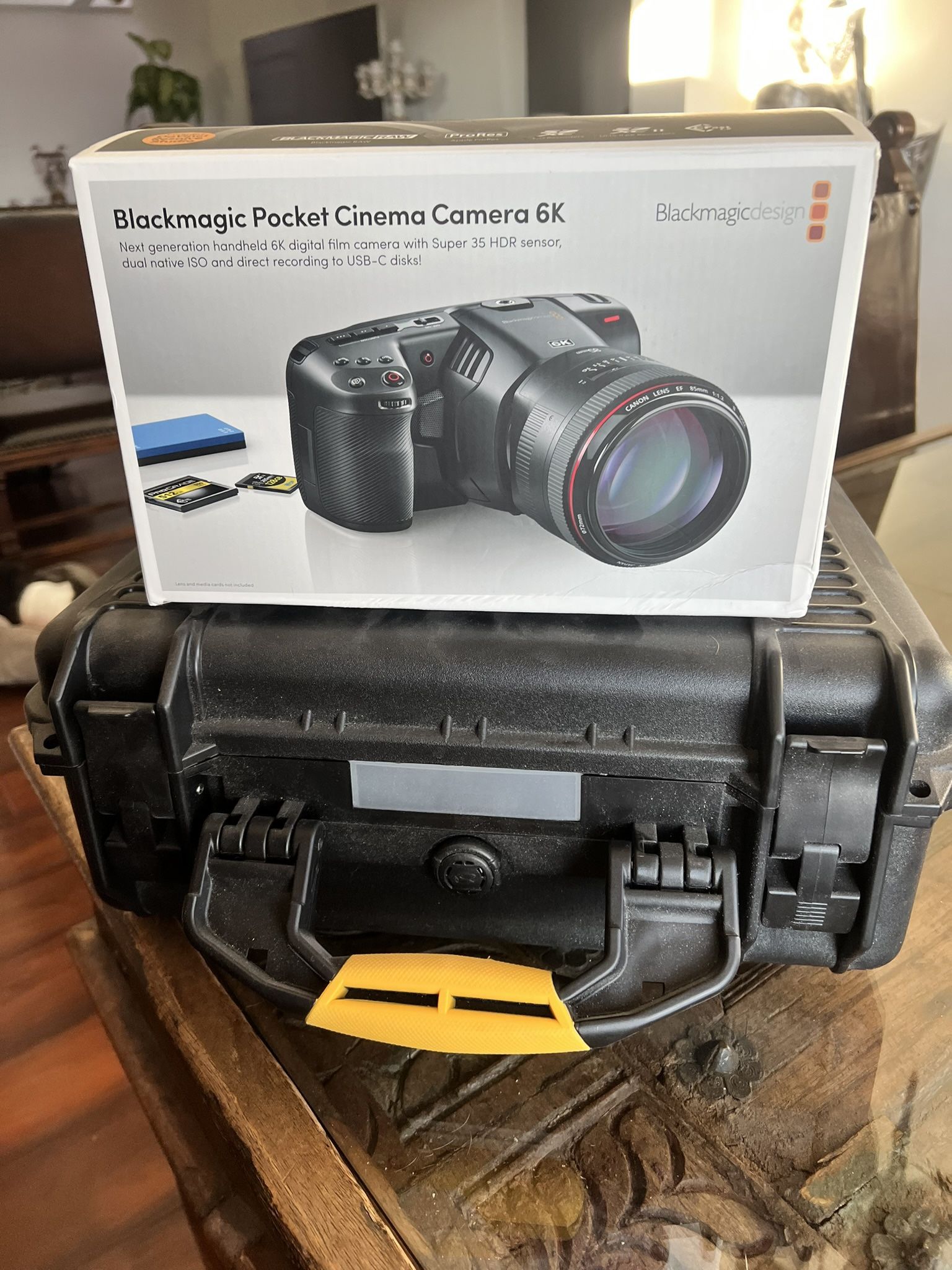 Video Camera ( BlackMagic 6k)