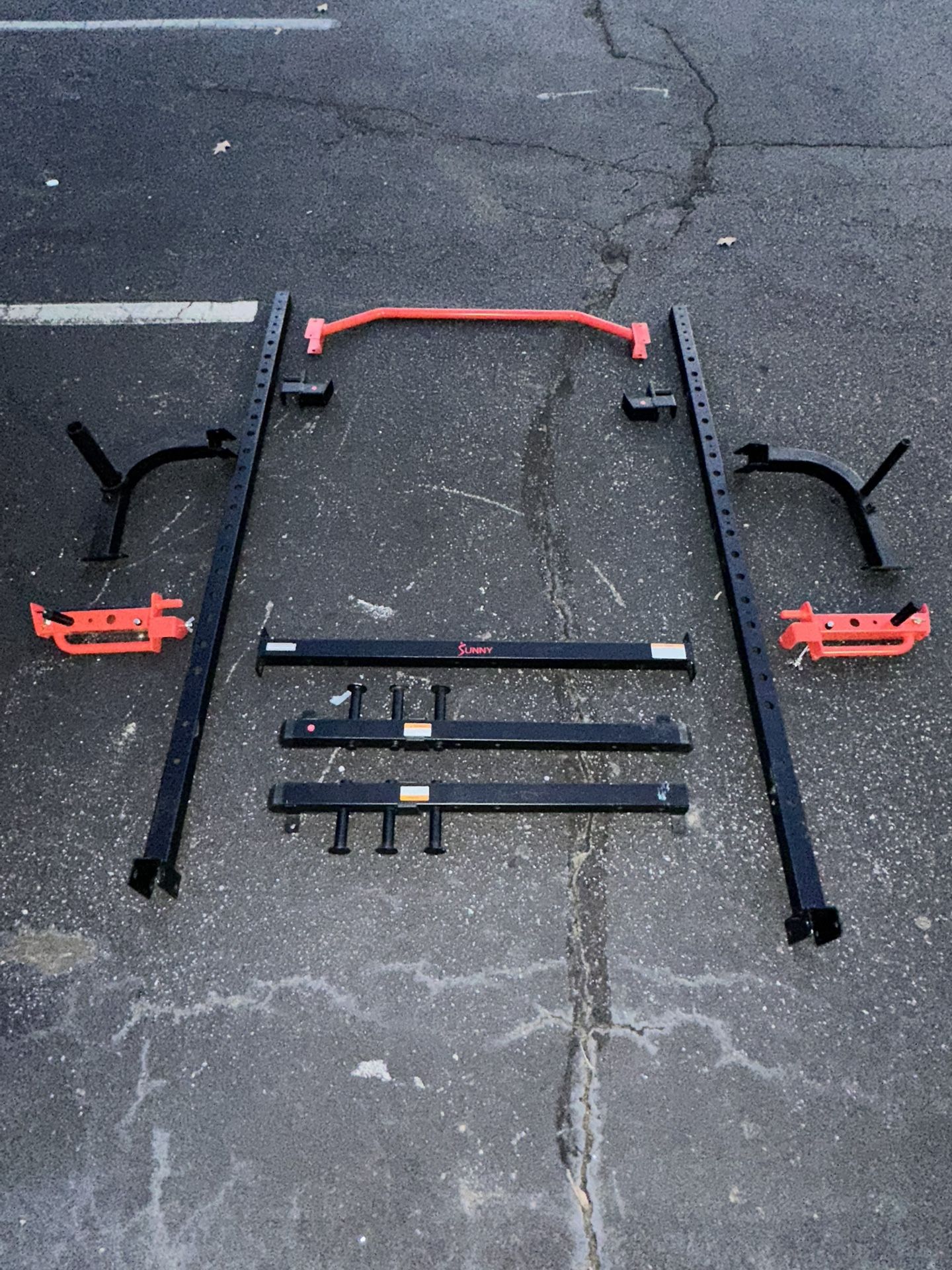 Sunny Health & Fitness Power Zone Power Rack