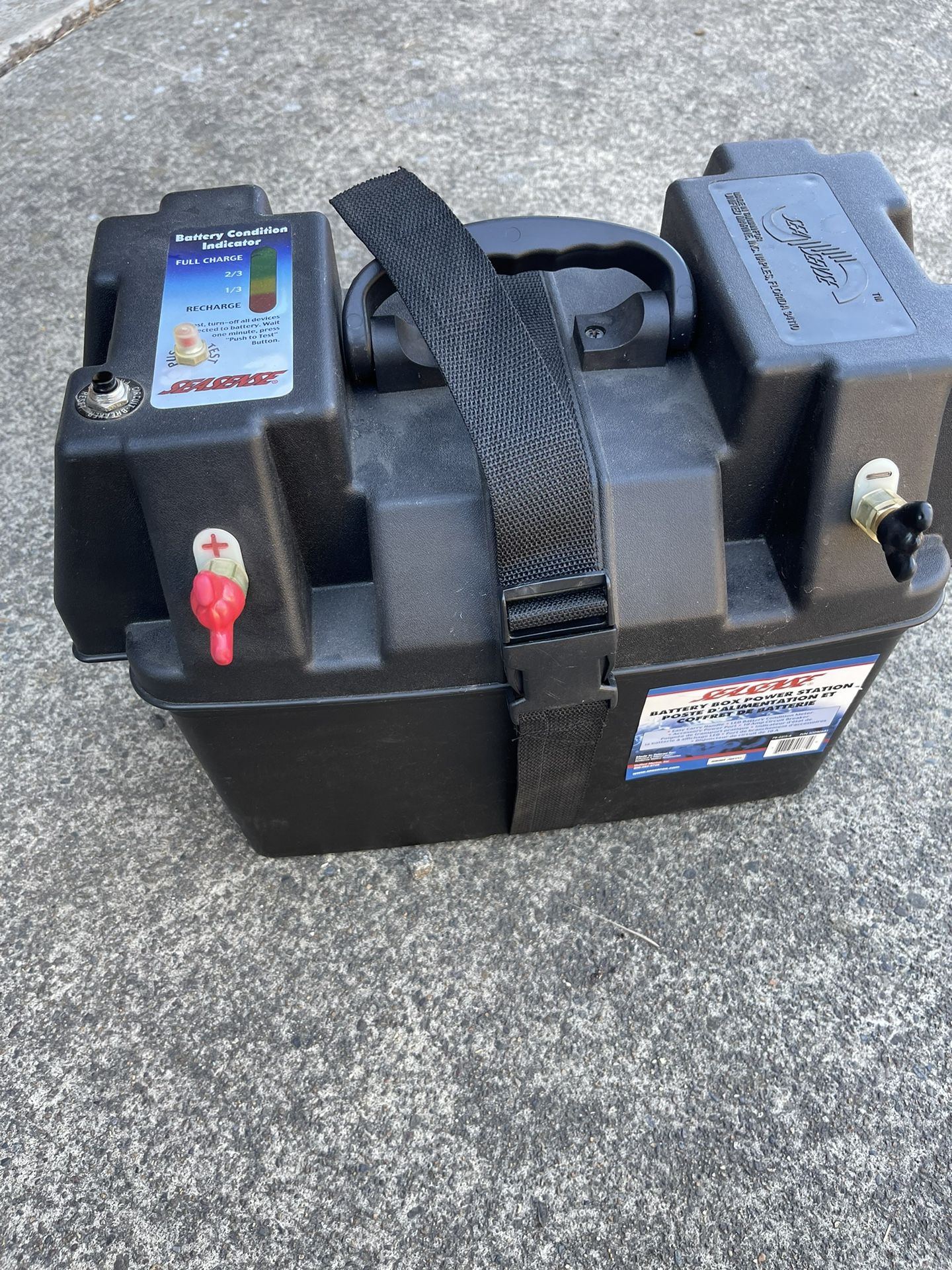 Battery Box Power Station (battery Not Included )