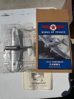 Wings of Texaco 1932 Northrop Gamma Diecast Airplane – 2nd in Series