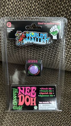 WORLD'S SMALLEST THE GROOVY GLOB NEEDOH STRESS BALL