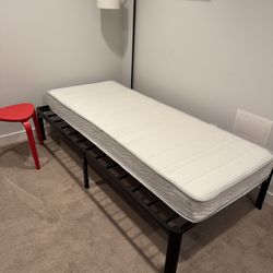 Free Twin Bed frame And Mattress