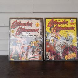 Wonder woman vintage DC comics series 11"×14" poster print