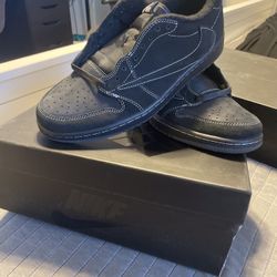 Air Jordan 1 Low Black Phantom 
