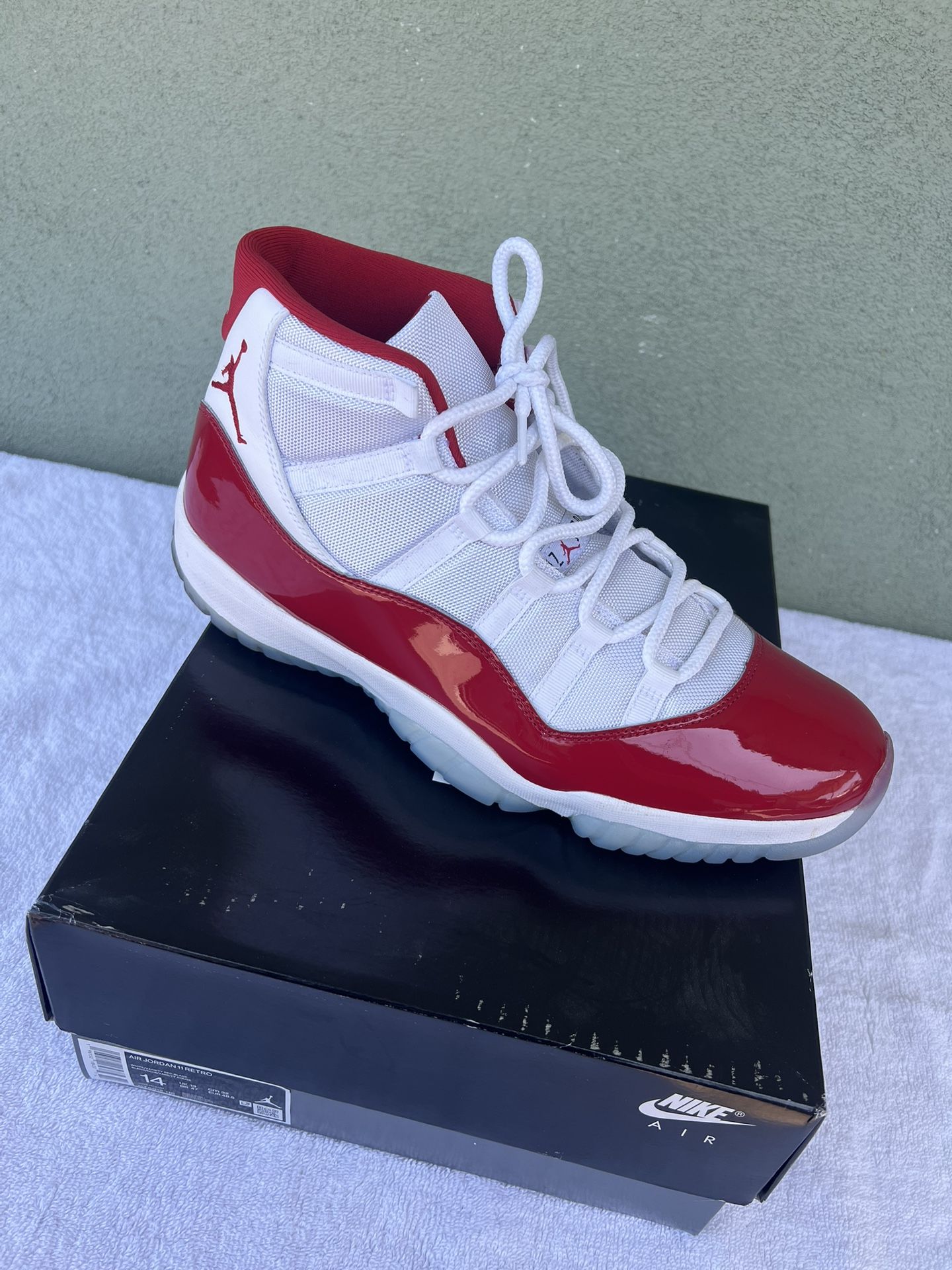 Jordan Cherry Red 11s (Size 14)
