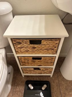 White Storage Cabinet