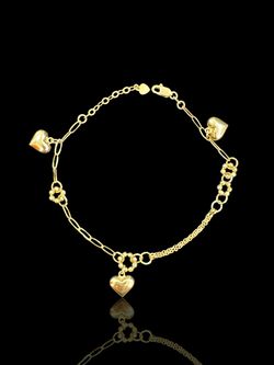 ESCLAVA CHARMS ORO 14K