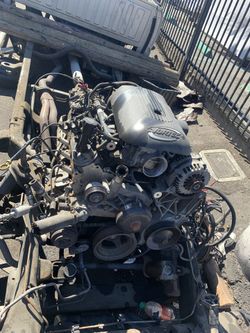 Vortech motor and transmission still connected of a 2006 Chevy Silverado