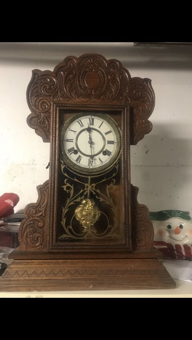 Antique Waterbury clock from 1880 working good $175 OBO.