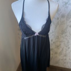 Victoria Secret Black Size SP Lingerie Nightgown 