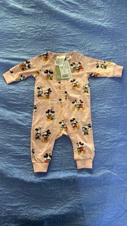 New born Minnie and Mickey onsie