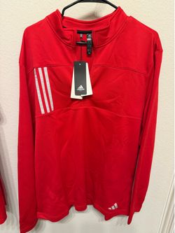 Adidas Aeroready Men’s Red Full Zip Jacket size XL