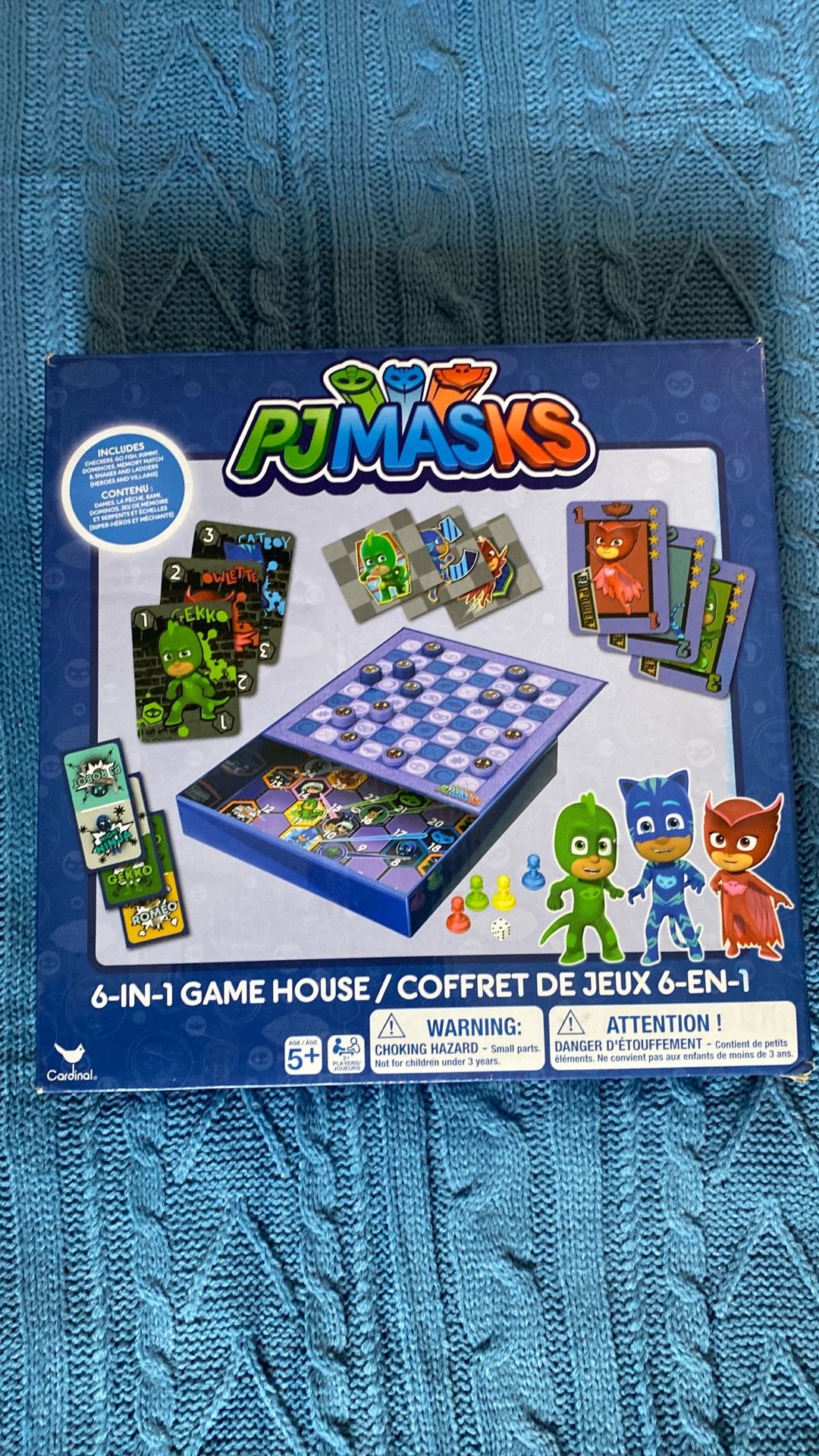PJ Masks 6 in 1 games