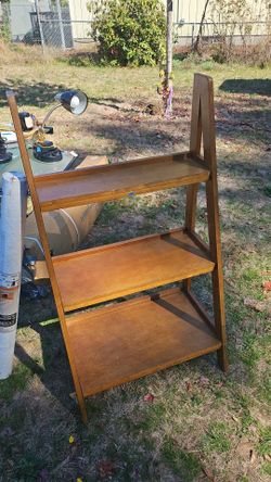 Wooden shelf