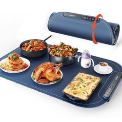 Heating Mat for Food with 8 Adjustable Temperature 8 Hours Timing, (pick up in La Verne)
