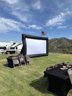 Projector + Screen + Speakers