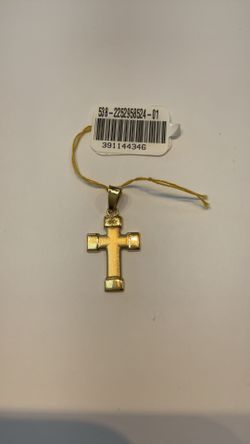 14k Cross Pendant (2.4g/0.7β)