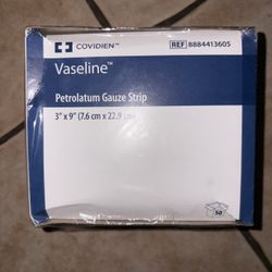Vaseline Gauze Strips 