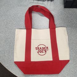 Trader Joe's Canvas Mini Tote Bag