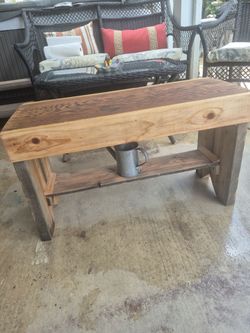 Wooden Bench
