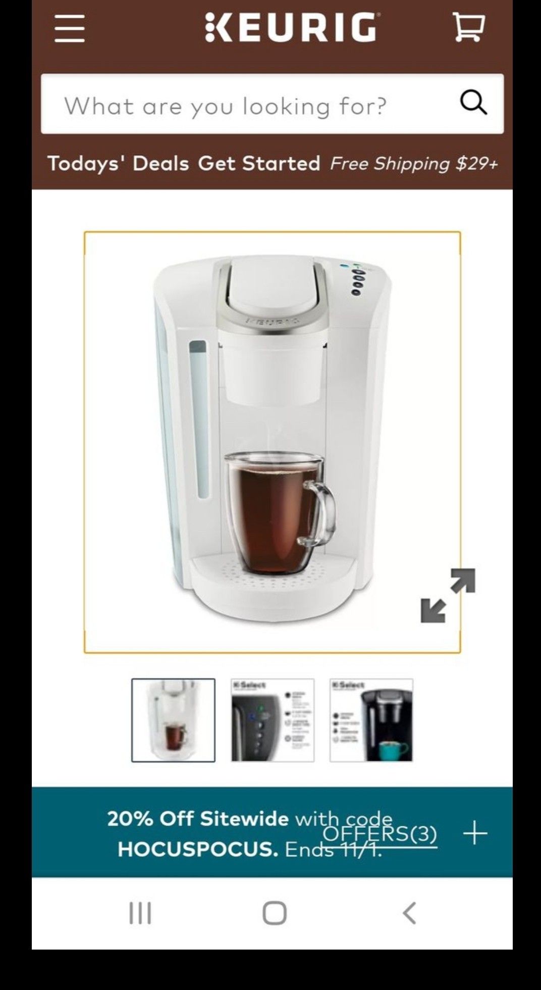 Keurig machine