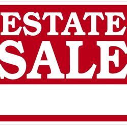 Estate Sale Friday 27 Saturday 28 From7-3