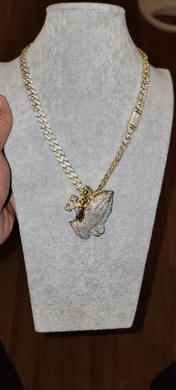Chains full Ice With Pendants