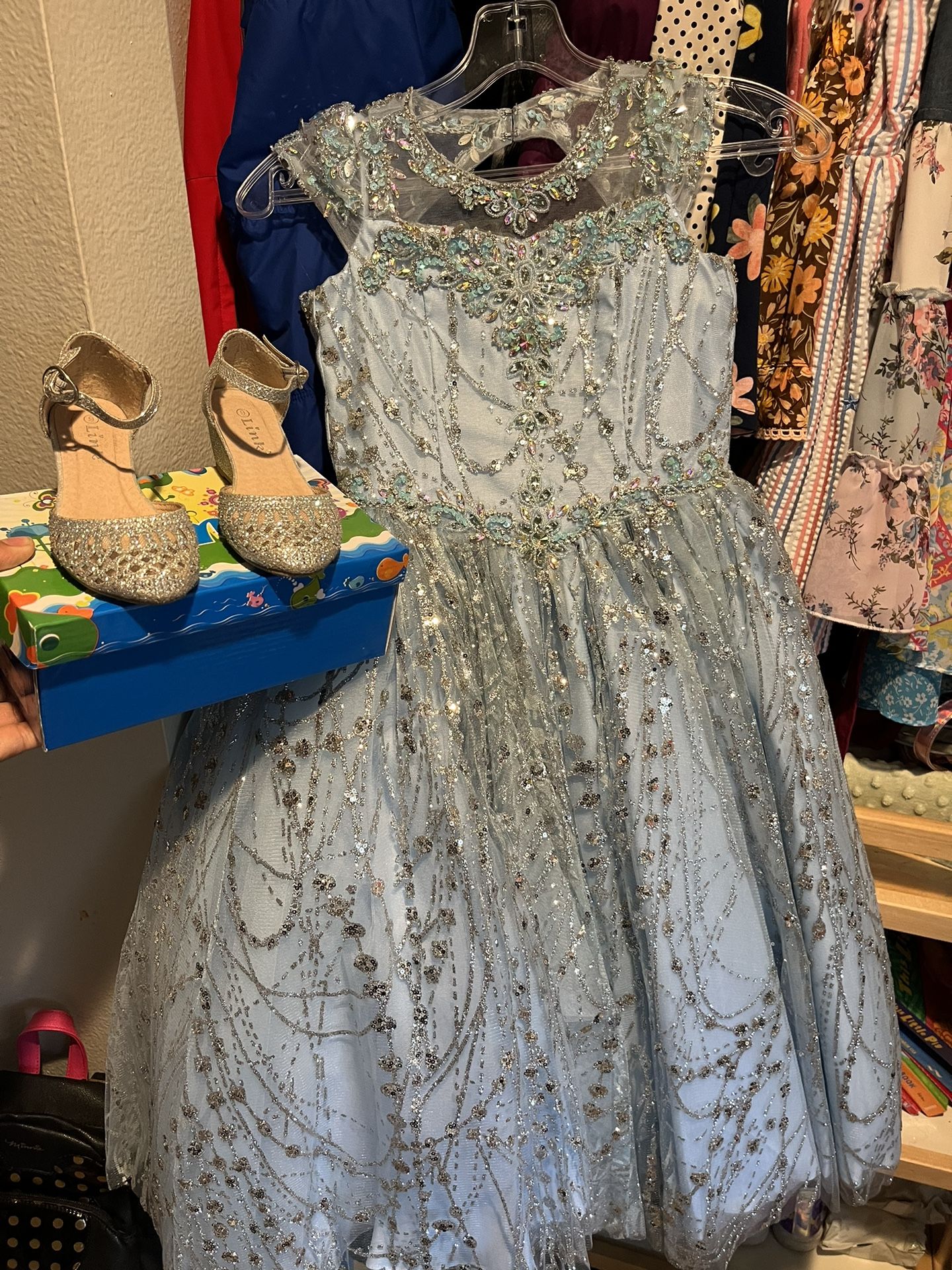 Beautiful Baby Blue Dress