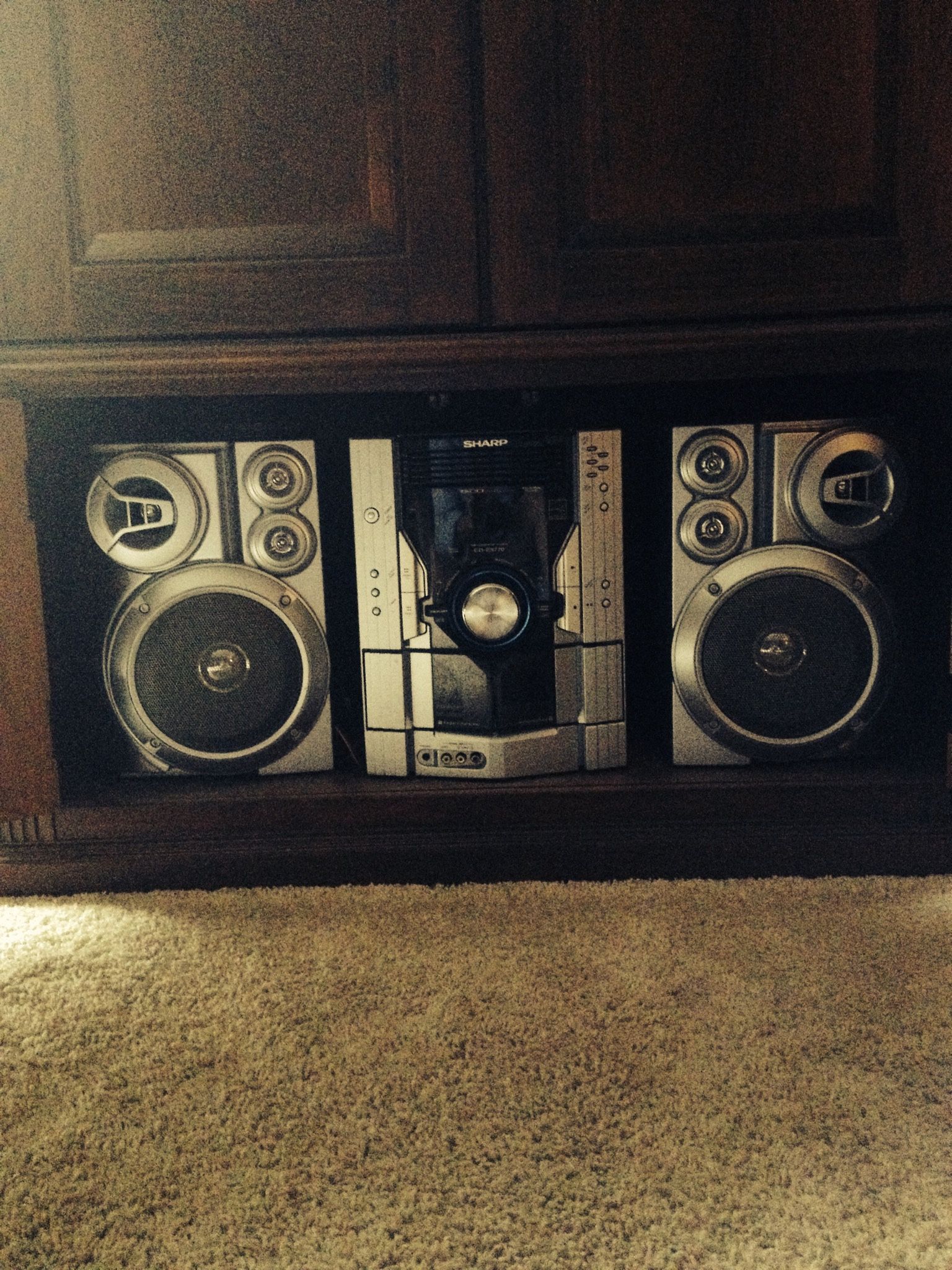 Sharp 5 Disk Mini Component System-Like New
