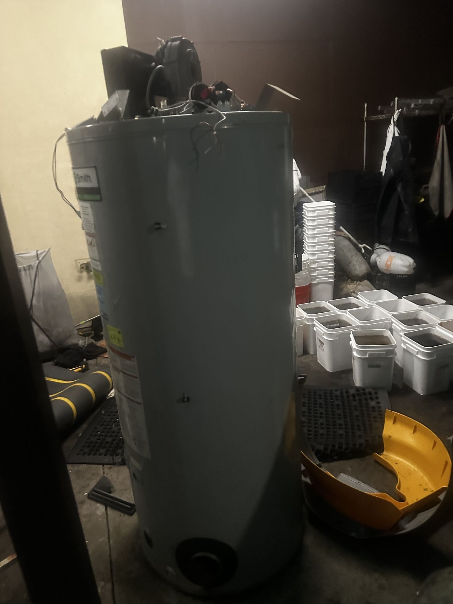 Broken Water heater