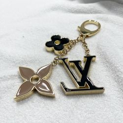 Fleur de Monogram Bag Charm