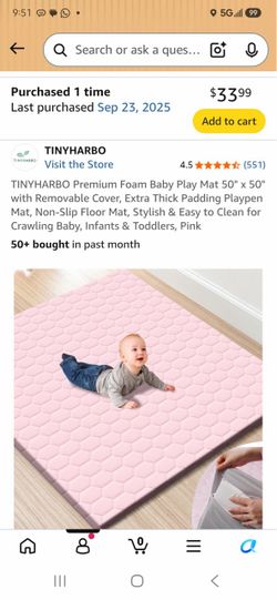 Padded playmat