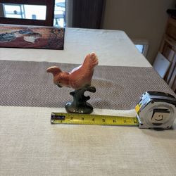 Vintage California Pottery Cockatoo Bird Figurine