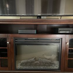 Tv Stand/Electric Fire Place
