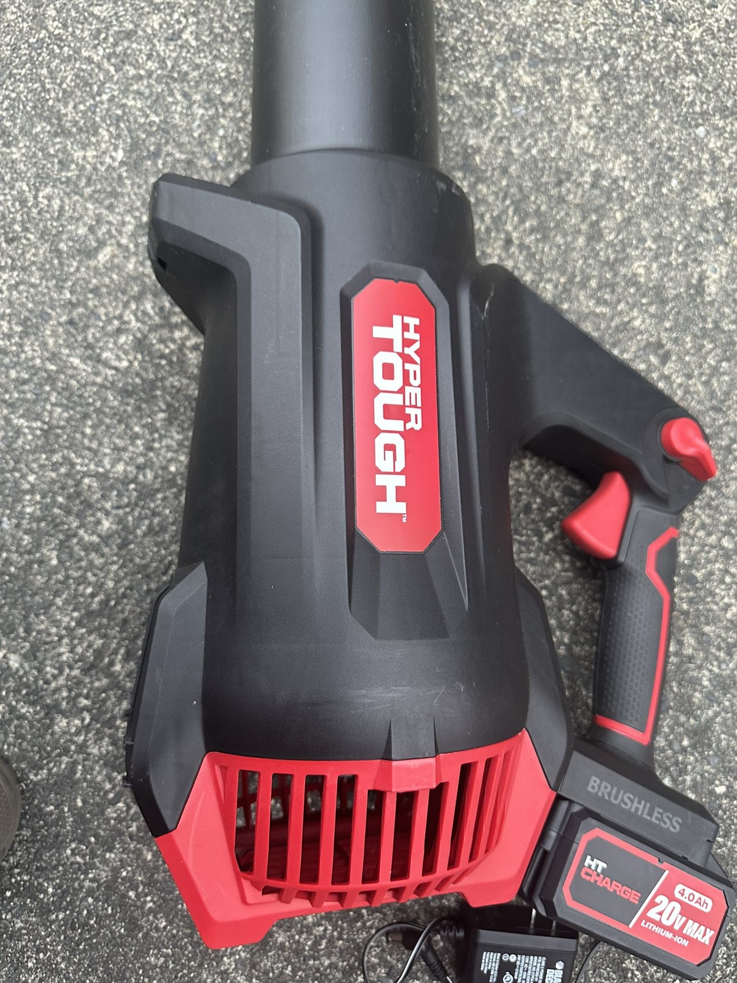 Electric Battery Powered Leaf Blower + Charger