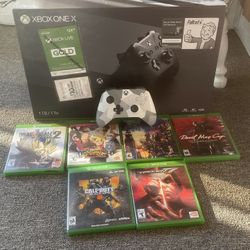 Xbox One X 🎮 Bundle – Great Condition + Extras Games! 