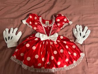 Disney store Minnie Mouse custom dress 2/3