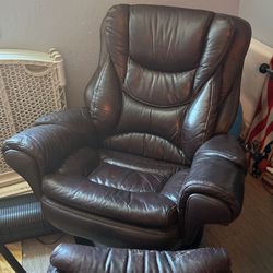 Leather Bucket Chair Sofa
