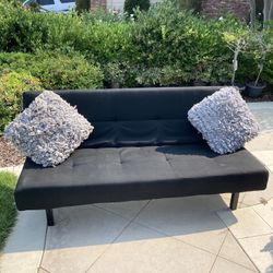 Adjustable Black Sofa