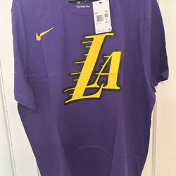 Nike Men's LA Lakers Purple Tee