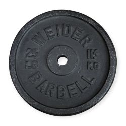 🏋️ Highly Sought... Set of 2 Vintage 25lb Weider Plates for 1" Bar