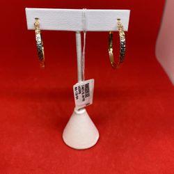 14KT Gold Hoop Earrings