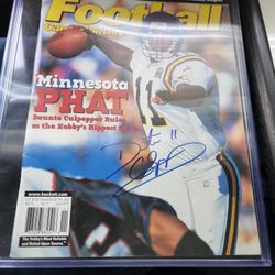 Daunte Culpepper Signed Magazine 