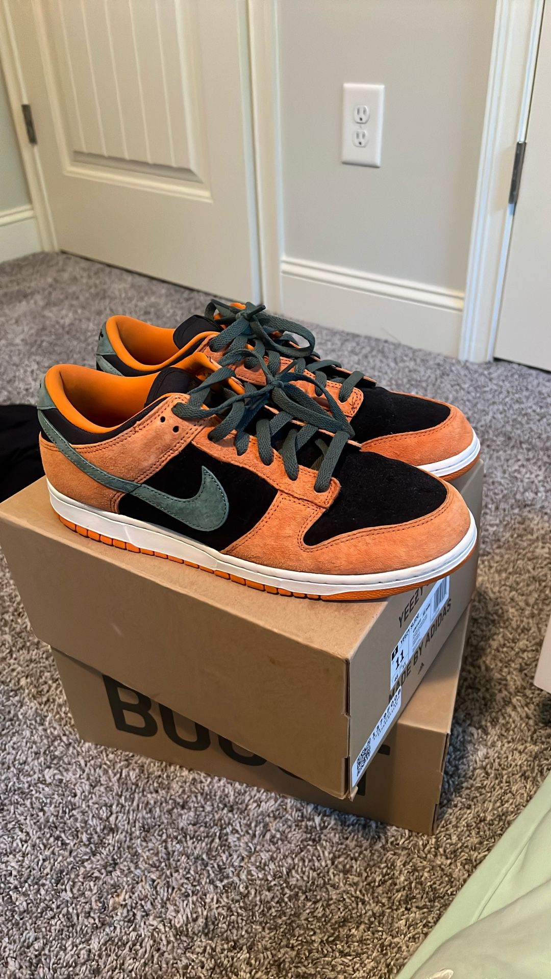 Orange Dunks