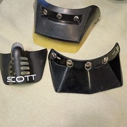 Vintage Motocross Motorcycle Helmet Visors 